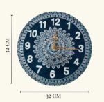 Traditional Aipan Art Wall Clock – and made Decorative Wall Clock - Image 2
